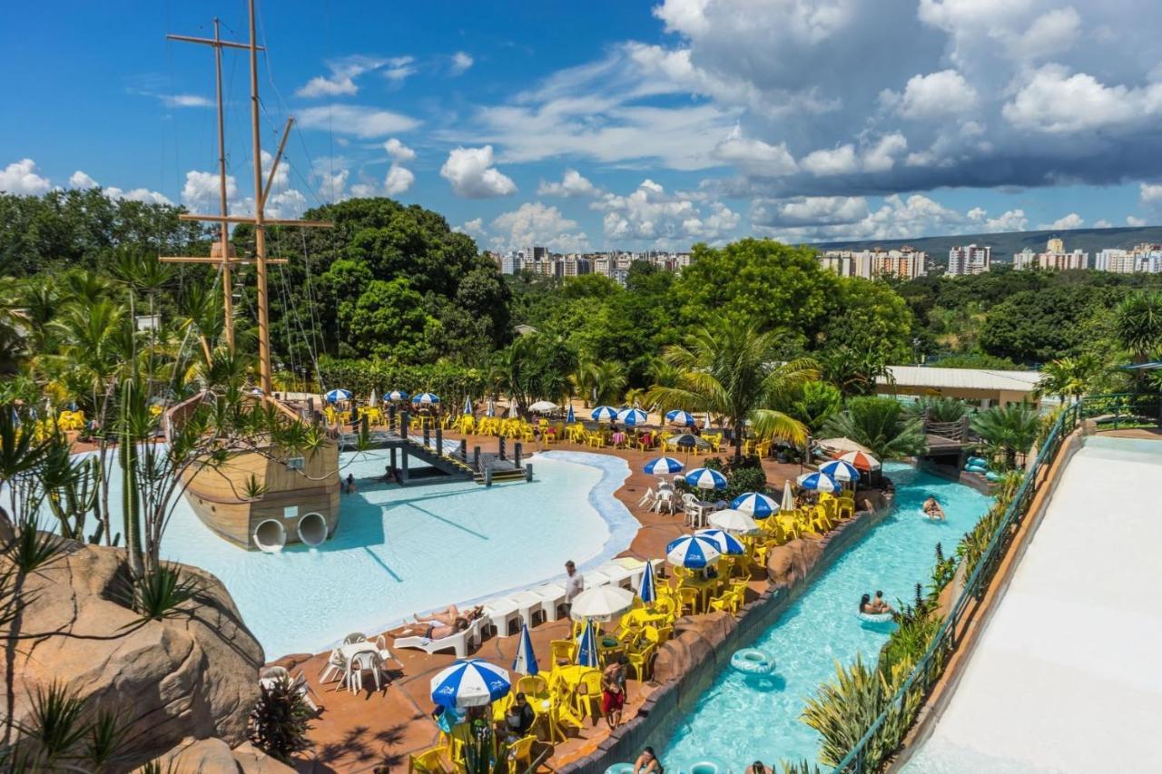 Piazza Diroma Com Acesso Ao Acqua Park E Splash Caldas Novas Kültér fotó